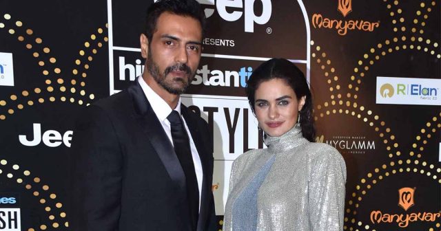 Arjun Rampal and Gabriella Demetriades blessed with a baby boy! Gabriella