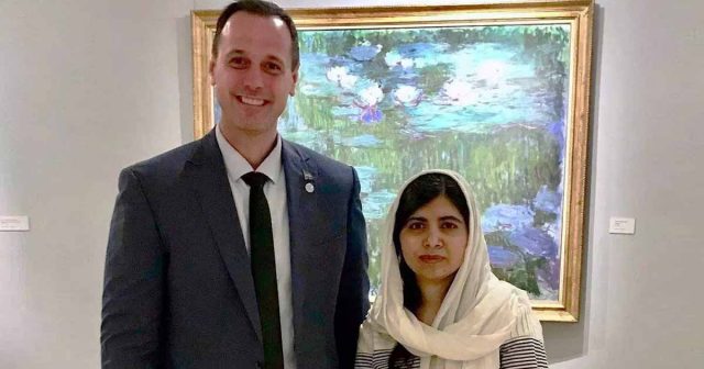 Canadian Minister slammed for posting photo with Malala Yousafzai Malala