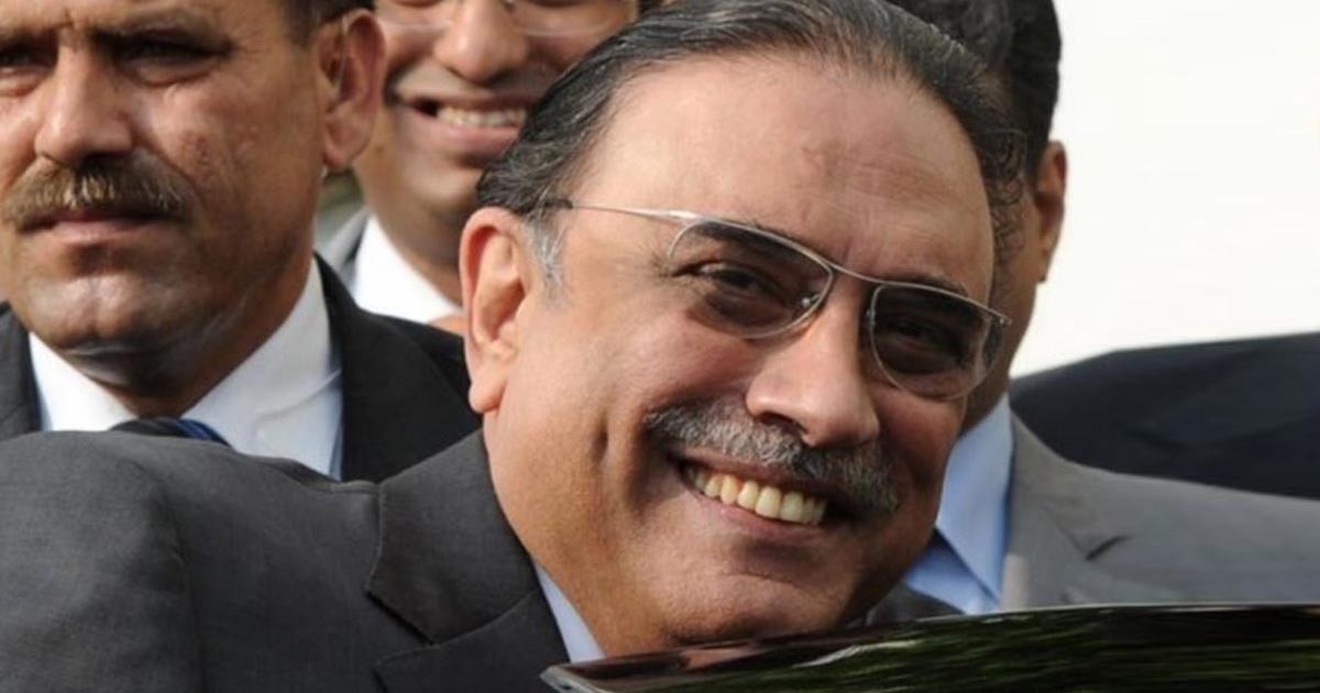 Asif Ali Zardari becomes President for the 2nd time