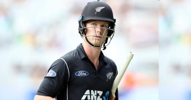 Jimmy Neesham’s coach dies as protégé hits six in super over Jimmy