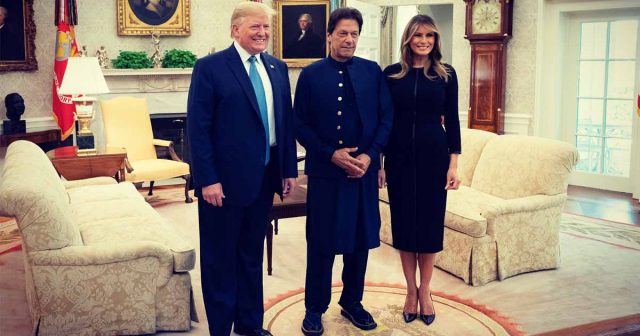 Melania Trump delighted to host PM Khan at the White House Melania Trump