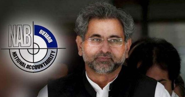 NAB arrests former PM Shahid Khaqan Abbasi NAB