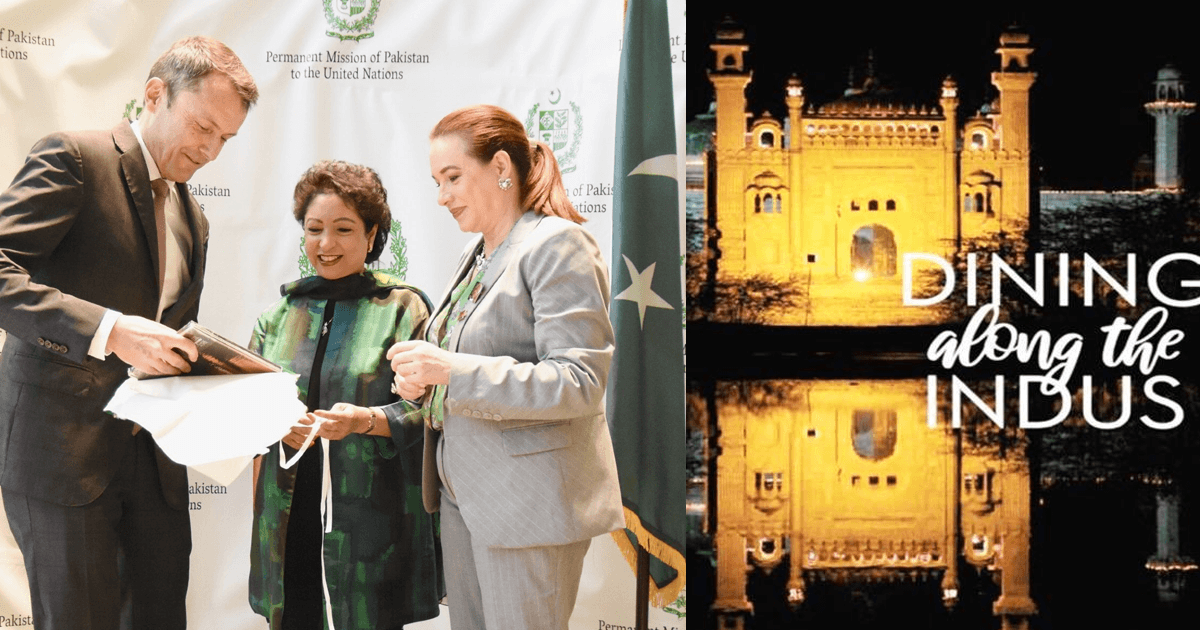 dining along the indus