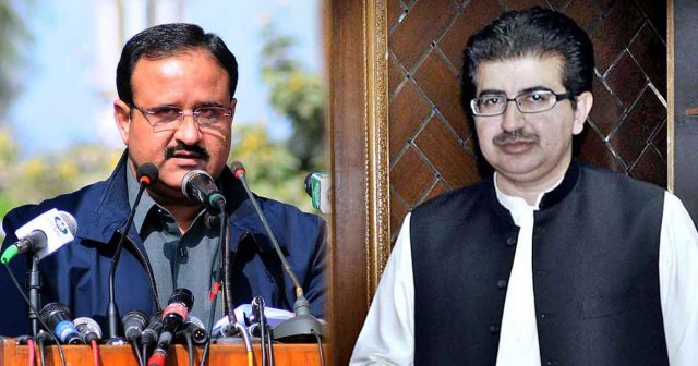 Oppositions Conspiracy against Sadiq Sanjrani will Backfire CM Usman Buzdar Sadiq Sanjrani