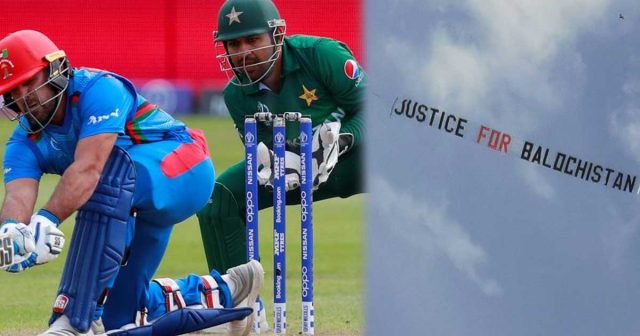 Publicity for separatists Political propaganda at the Pak Afghan cricket match Pakistan's