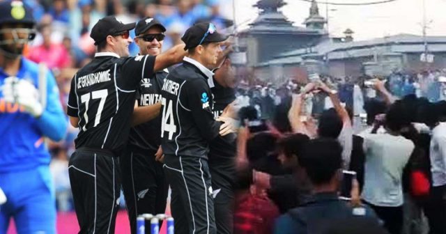 Srinagar celebrates Indias excruciating exit from ICC World Cup India's