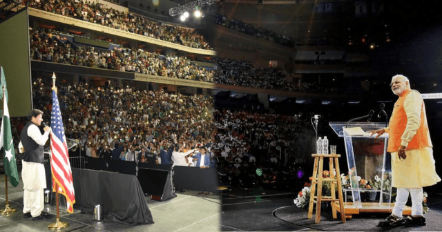 Who pulled the bigger crowd in US Imran Khan vs Modi Imran Khan