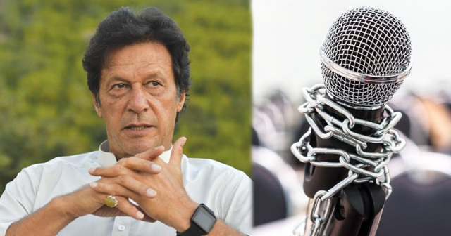 Is Imran Khan’s government against media freedom? media
