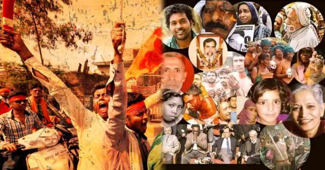 Hindutva rogue Raj Murdered constitution & democracy Constitution