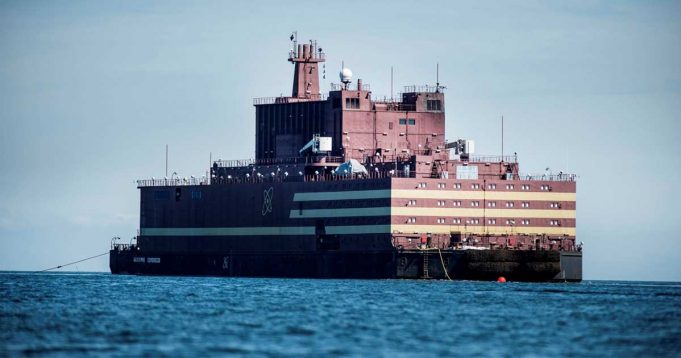Floating Reactor Russia ignores warnings, launches floating nuclear reactor