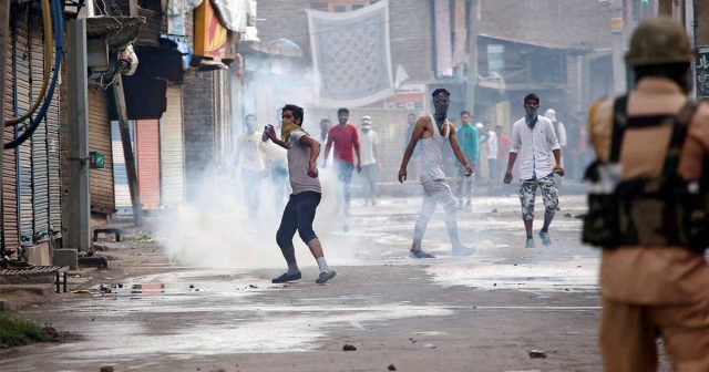 'We won't give an inch' India faces defiance in 'Kashmir's Gaza' India