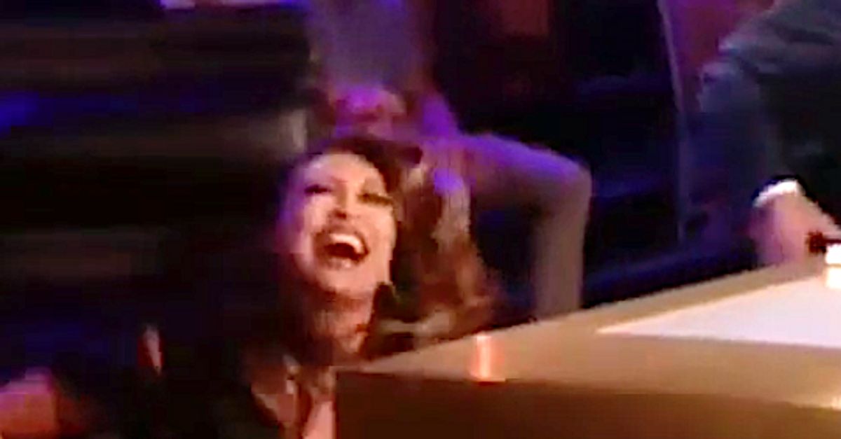 Carrie Ann Inaba Falls Out Of Her Chair On 'Dancing With The Stars(01)
