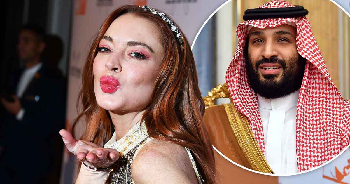No Romance Lindsay Lohan Crown Prince Muhammad Bin Salman Share A Platonic Relationship