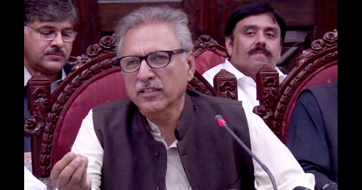 President Arif Alvi