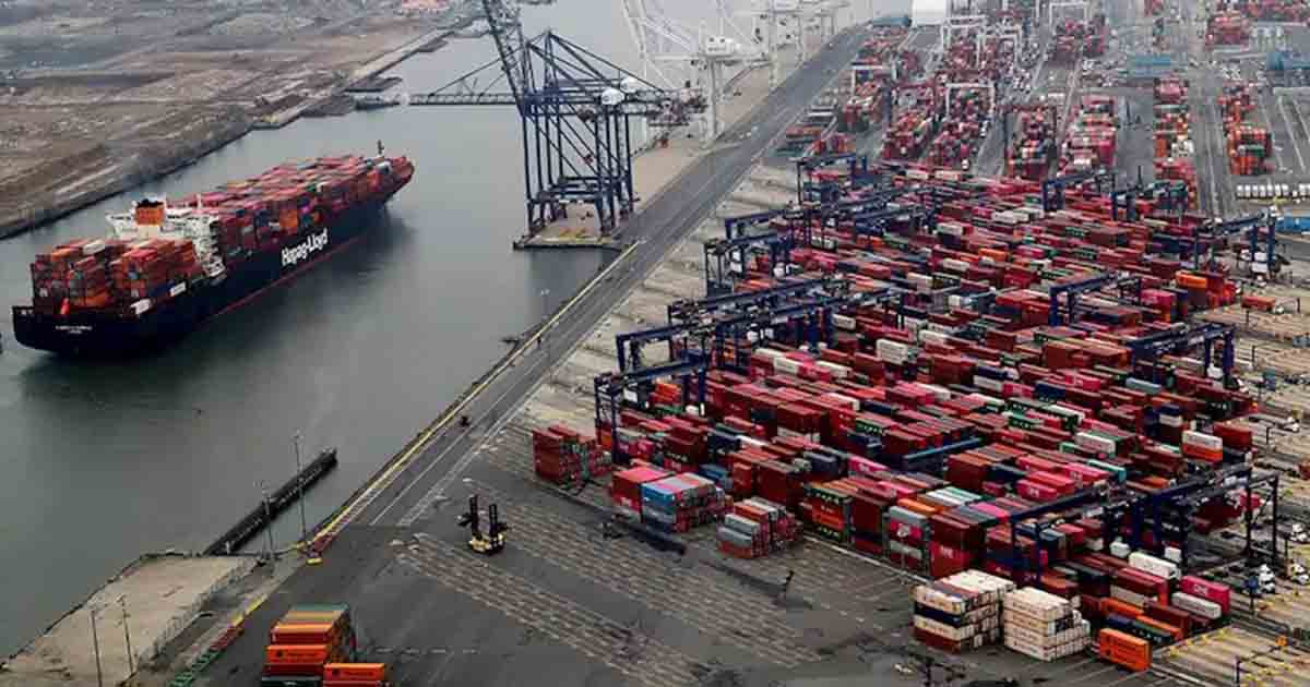 Exports ( shows containers on port)