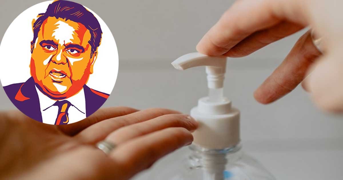 export sanitizers and disinfectants