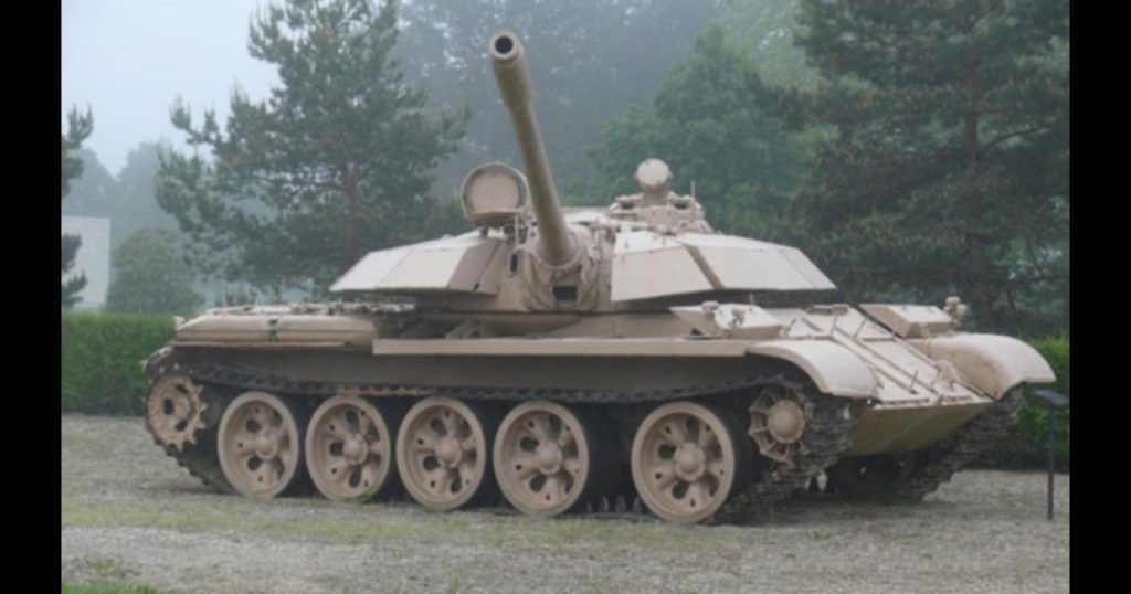 tank Siberian t55 Pak Army