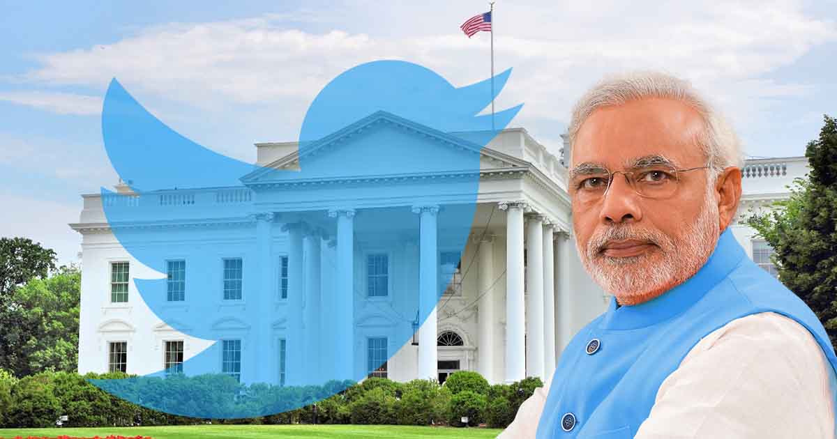 Modi unfollowed by White House Action by new Pakistani 