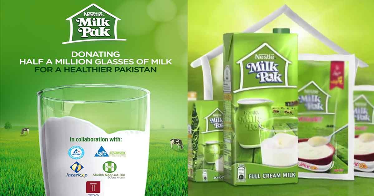 NESTLÉ MILKPAK to donate