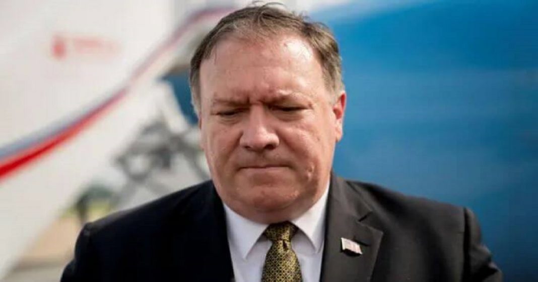 Pompeo's comedy routine
