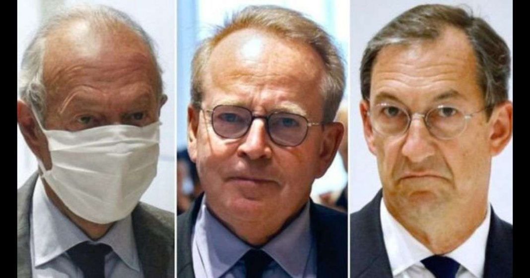 French court convicted three former government officials