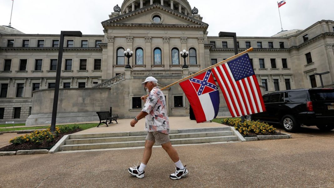 Mississippi nixes state flag