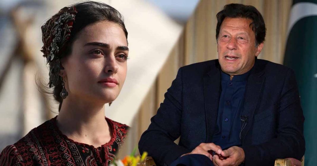 Esra Bilgic Imran Khan