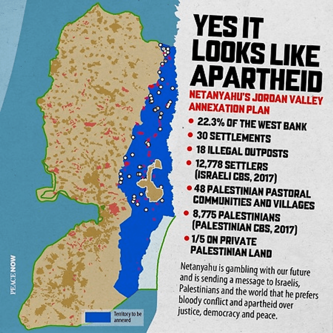 Israeli annexation plans