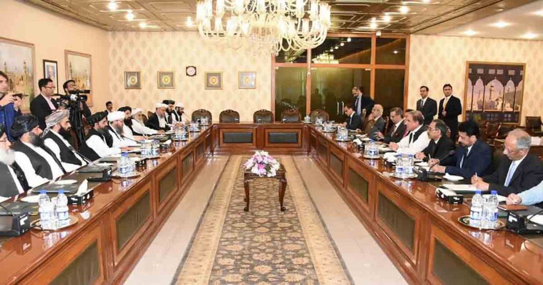 Taliban peace talk with Pakistan envoy