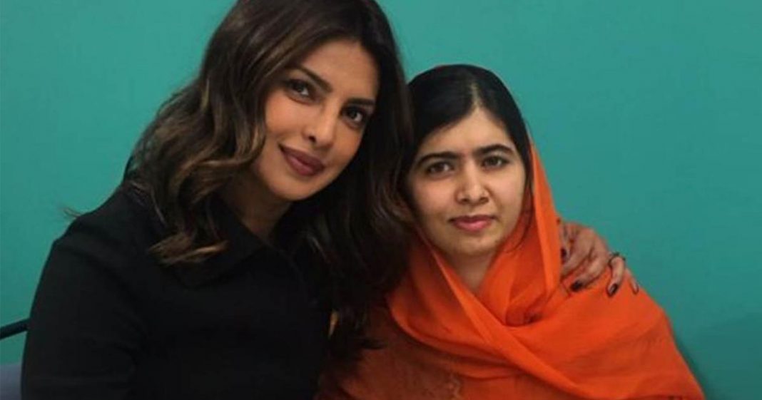 Priyanka Chopra Malala Yousafzai