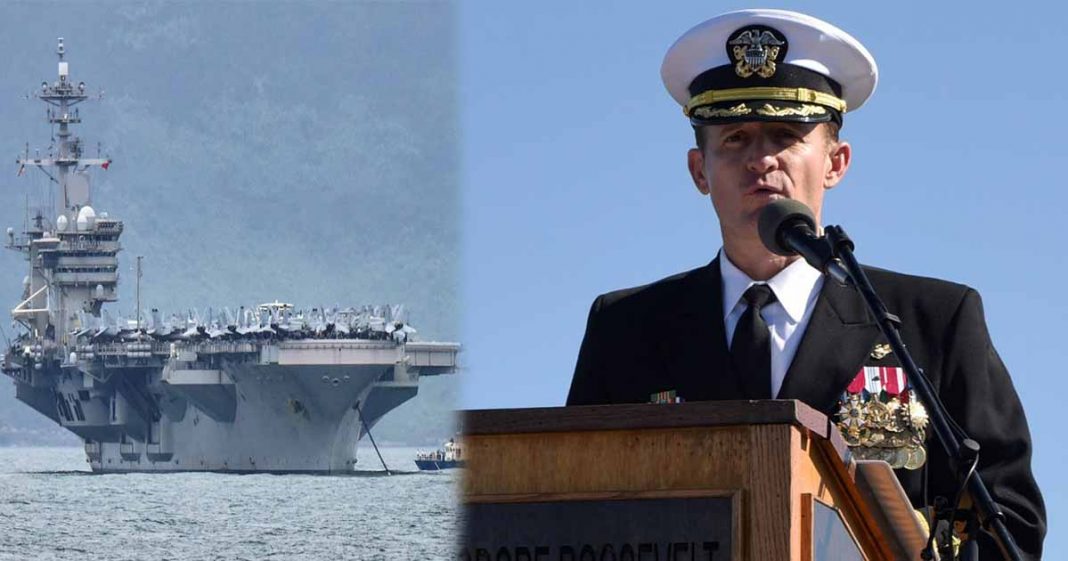 US Navy demotes ship captain