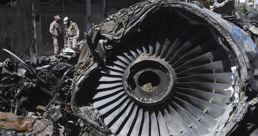 PIA plane crash report