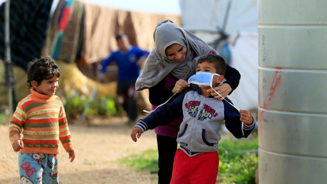 Palestinian refugees coronavirus