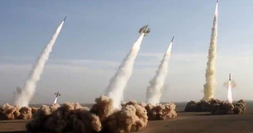 Iran missile launching cities