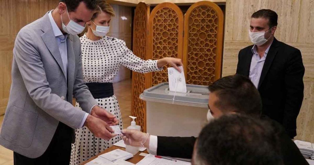 Syrians vote