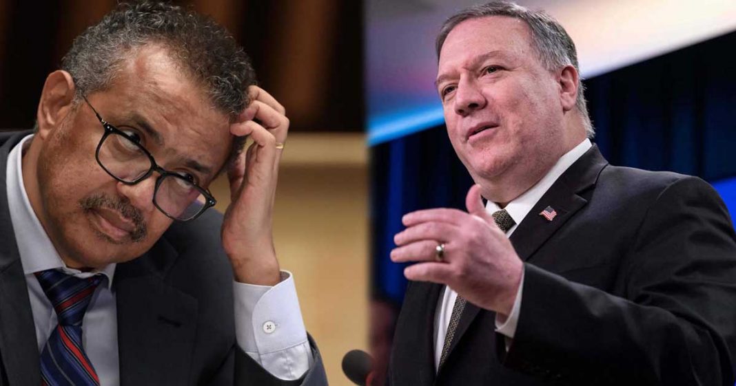 WHO Reject Pompeo charges