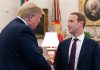 Facebook CEO Trump