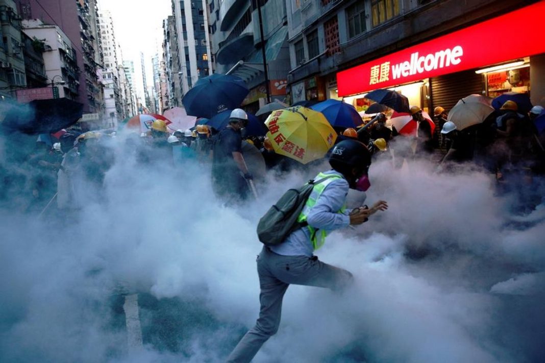China Hong Kong revolution