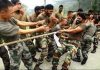 Indian army compete China