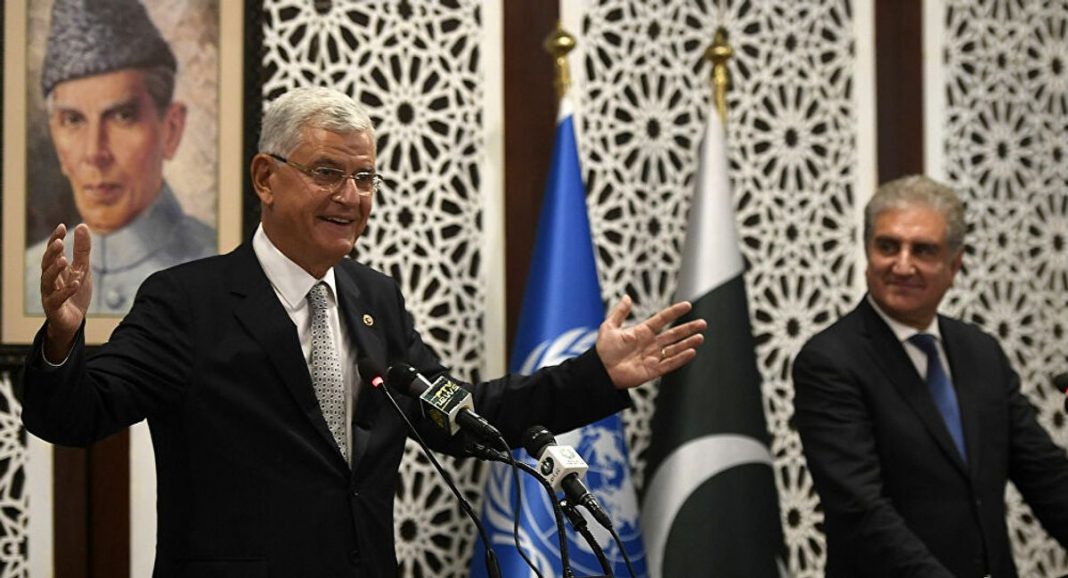 UNGA President Kashmir