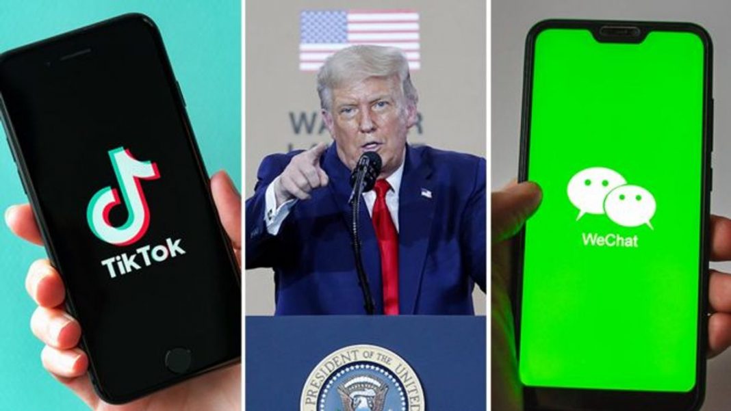 Trump tiktok wechat