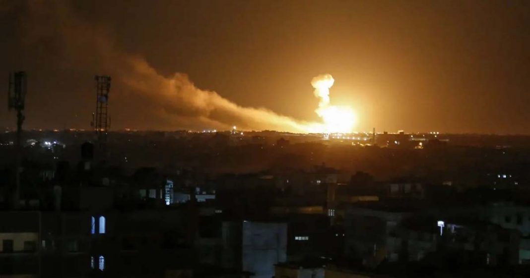 Gaza projectile Israel