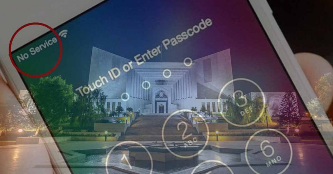 suspend mobile phone services