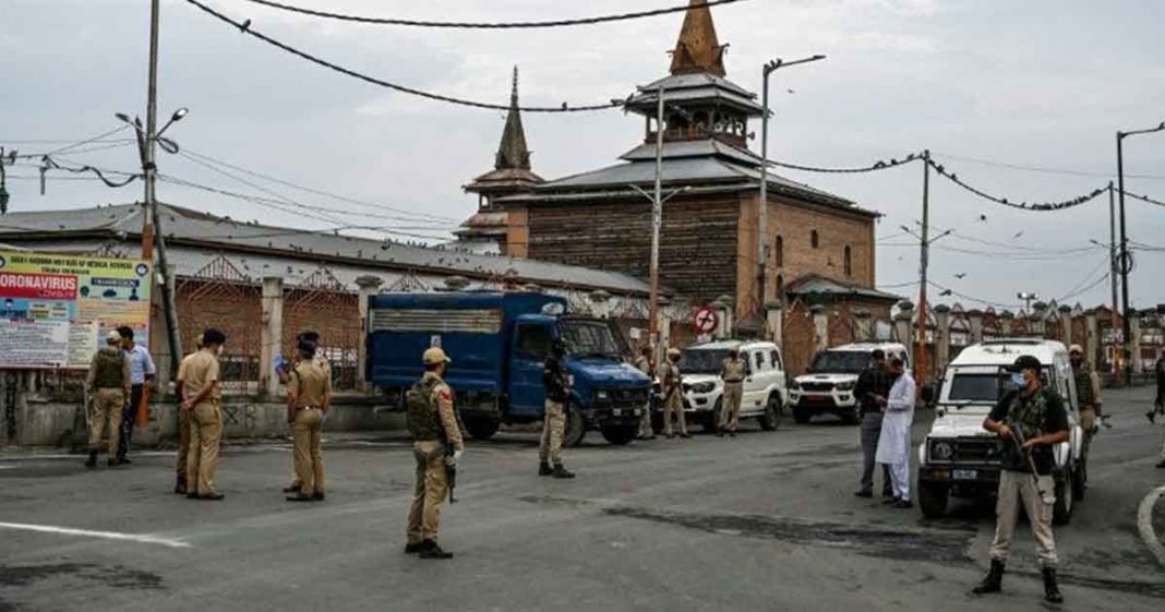 Kashmir curfew