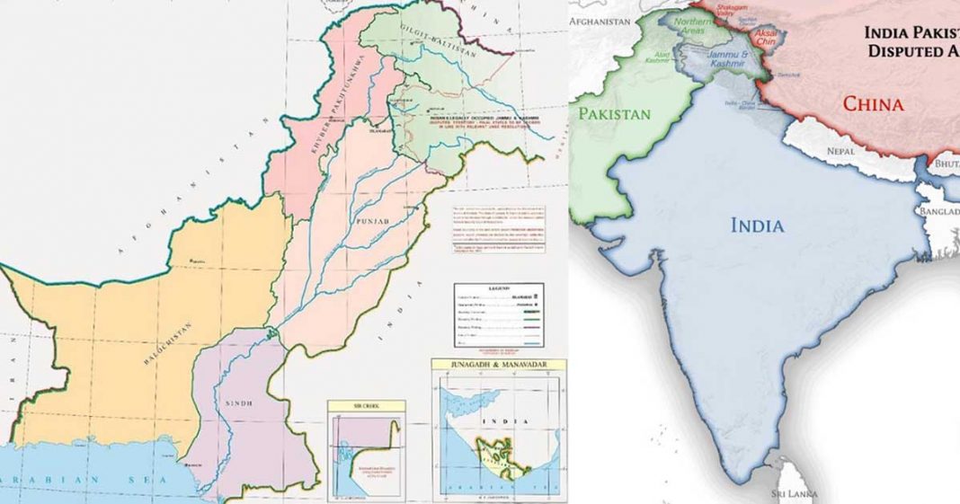Pakistan New Map In World Map