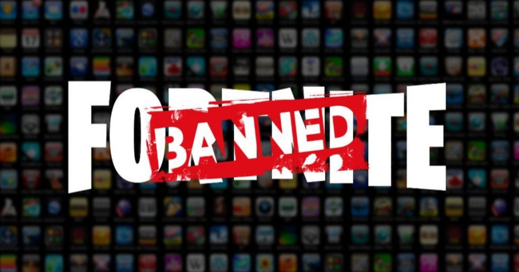 fortnite banned