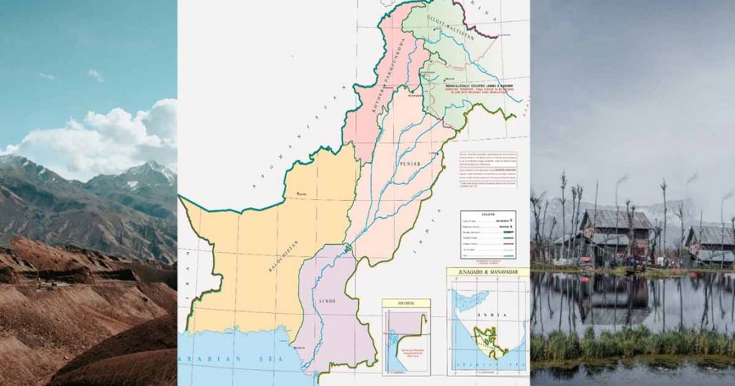 Pakistan’s new maps