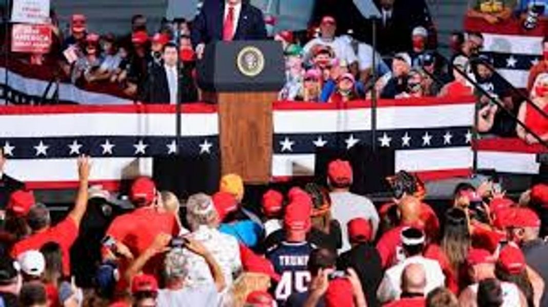 Trump protestor shooting