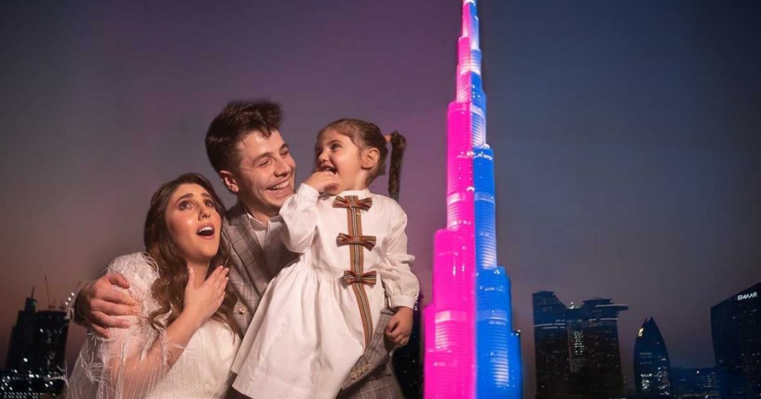 gender reveal party Dubai