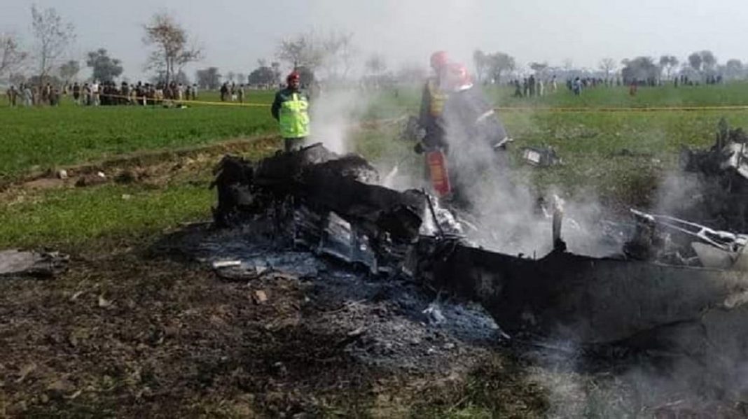 PAF aircraft crash
